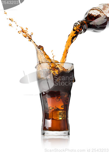 Image of Pouring cola