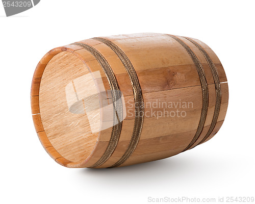 Image of Wooden barrel