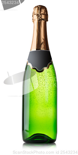 Image of Bottle of champagne