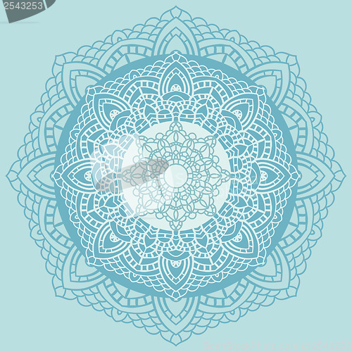 Image of Mandala. Indian decorative pattern.