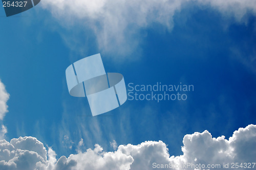 Image of Sky and clouds