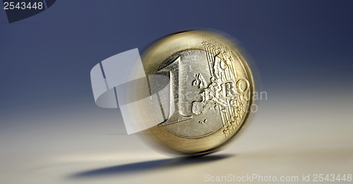 Image of One euro coin 