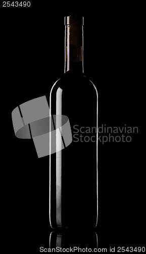 Image of Wine on black