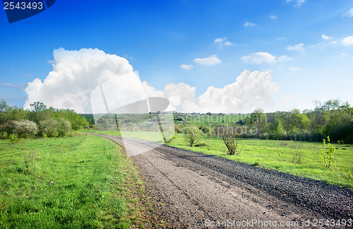 Image of Road and sky