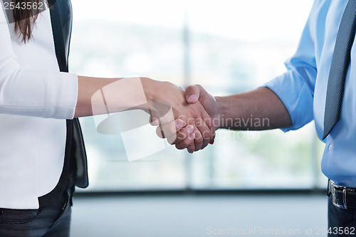 Image of business people group in a meeting at office