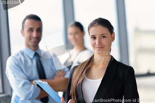Image of business people group in a meeting at office
