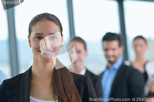 Image of business people group in a meeting at office