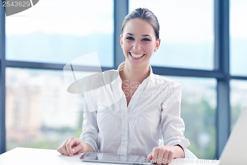 Image of business woman at  office