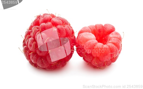Image of Fresh raspberries