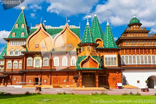 Image of Wooden palace in Russia