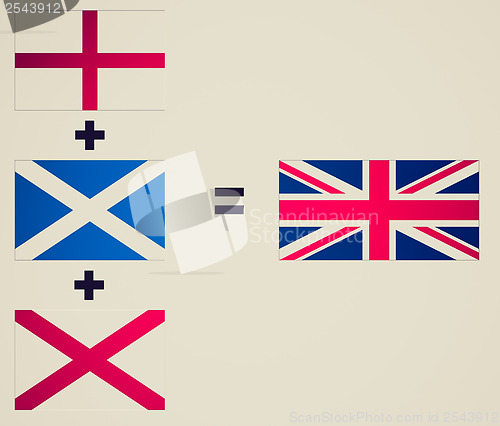 Image of Vintage look Union Jack