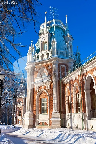 Image of Tsaritsyno in Moscow