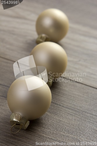 Image of christmas ornament white