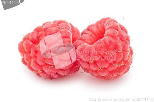 Image of Fresh raspberries