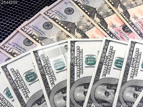 Image of background of American money