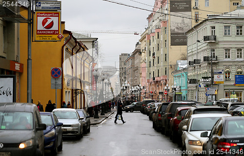 Image of Old Arbat Street in Moscow