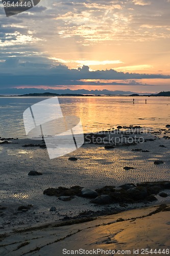 Image of Sea sunset