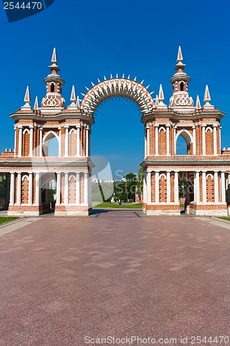 Image of Tsaritsyno in Moscow