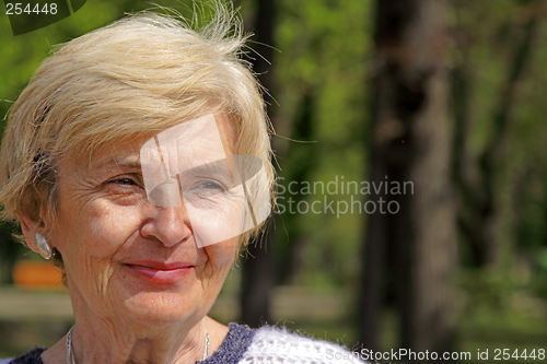 Image of Senior woman