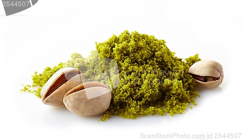 Image of ground pistachios