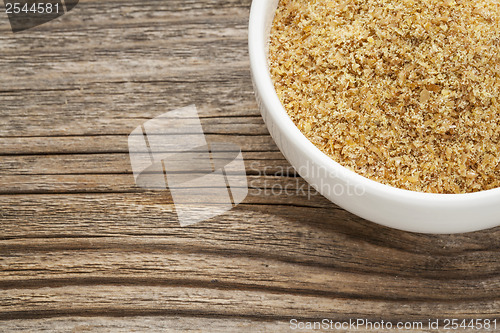 Image of golden flaxseed meal