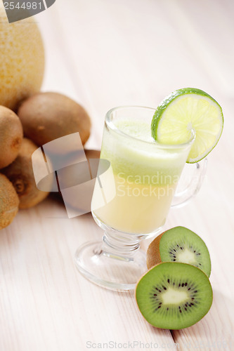 Image of kiwi and melon juice