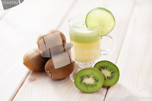 Image of kiwi and melon juice