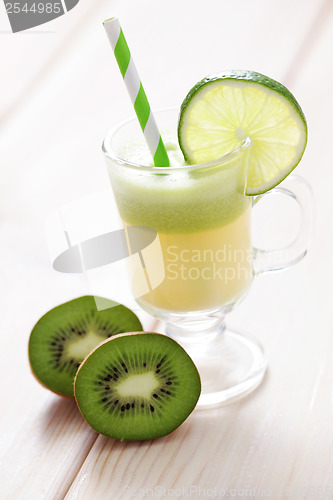 Image of kiwi and melon juice