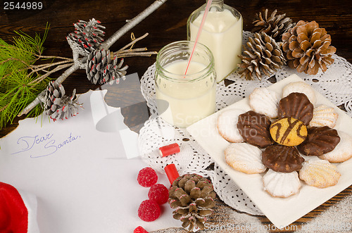 Image of Santa wish list still life