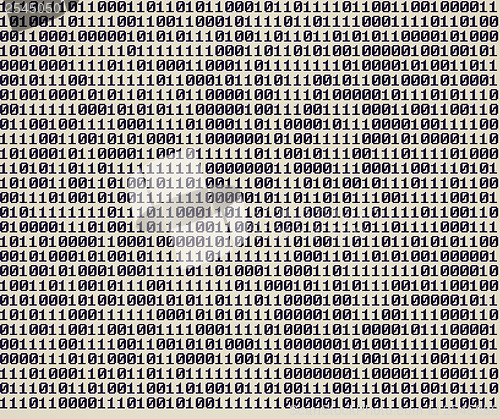 Image of Vintage look Binary