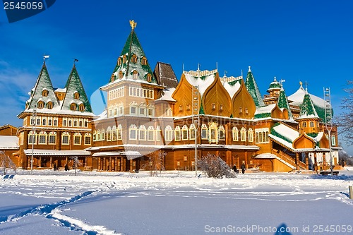 Image of Wooden palace in Russia