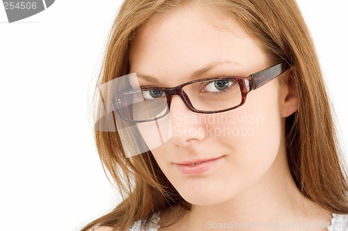 Image of Girl with glasses