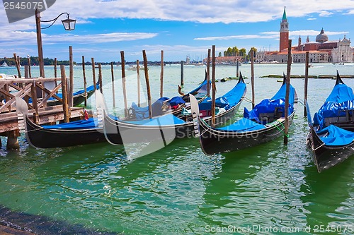 Image of Gondolas in Venice