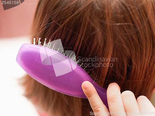 Image of Brushing the Hair