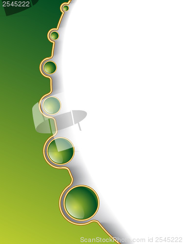 Image of Green balls growing 