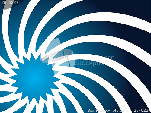 Image of Swirl in blue 