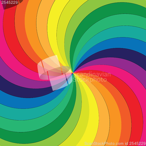 Image of Abstract rainbow 