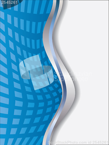 Image of Checkered blue
