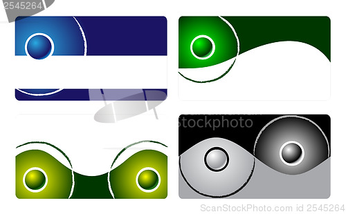 Image of Abstract business cards 