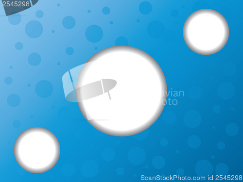 Image of Blue bubbles 