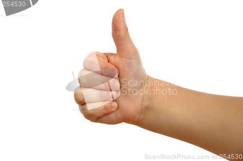 Image of thumb up