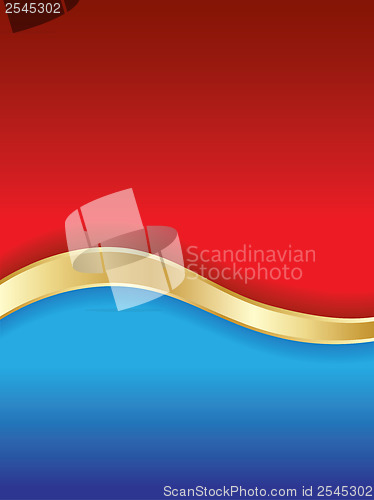 Image of Red & blue background 