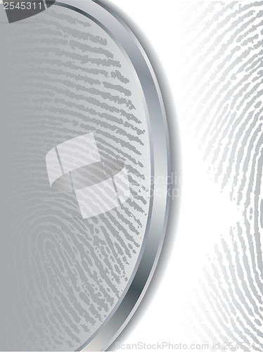 Image of Fading gray fingerprints 