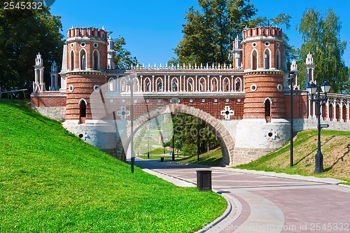 Image of Tsaritsyno in Moscow