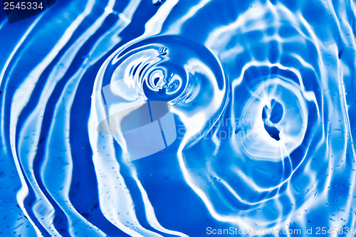 Image of Blue water