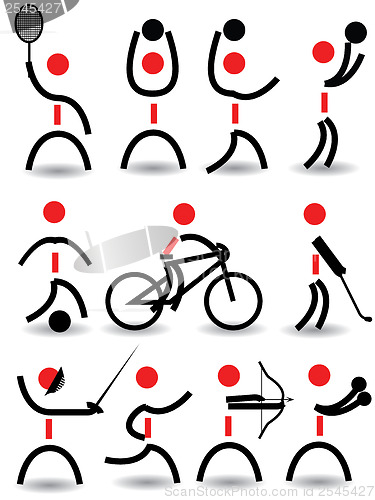 Image of Sport silhouettes