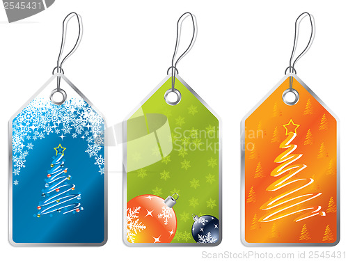 Image of Christmas labels 2 