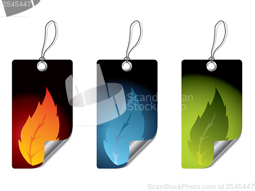 Image of Leaf labels 2 