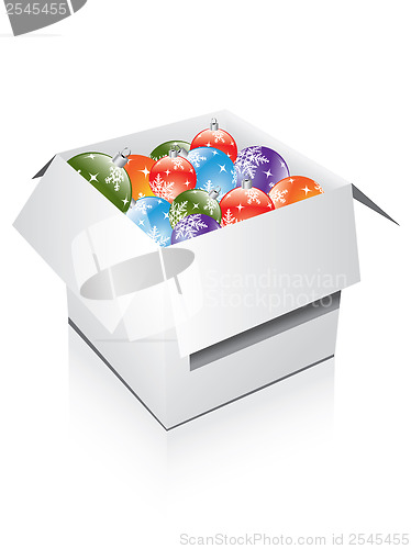 Image of Box with decorations