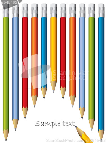 Image of Set of pencils 